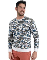 Sudadera Supply estampado camuflaje para hombre