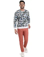 Sudadera Supply estampado camuflaje para hombre