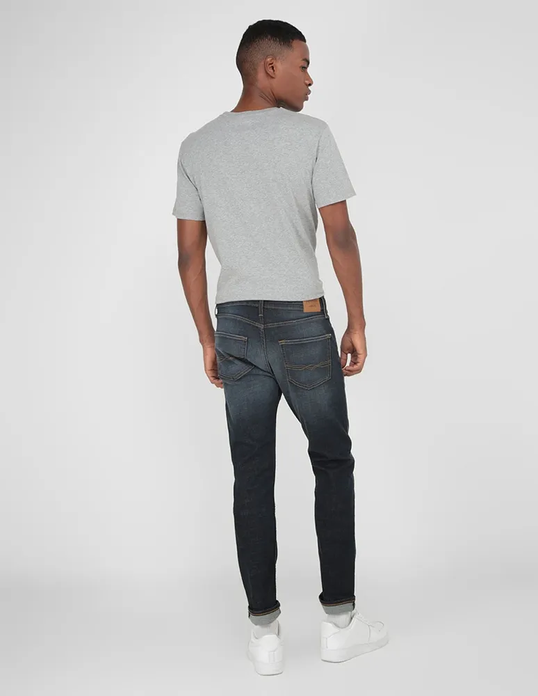 Jeans slim Denizen lavado deslavado para hombre