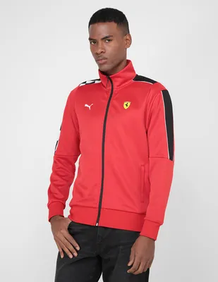 Chamarra Puma Motorsport Ferrari con bolsillos para hombre