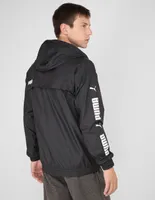 Chamarra Puma impermeable con capucha para hombre