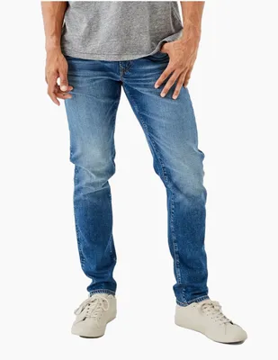 Jeans skinny American Eagle deslavado para hombre