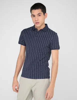 Playera tipo polo That's It estampada para hombre