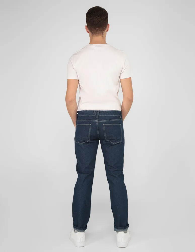 Jeans straight That's It lavado obscuro para hombre