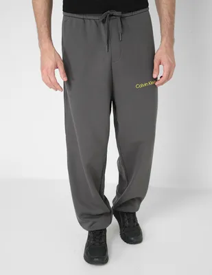 Pants straight Calvin Klein con jareta para hombre