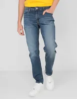 Jeans straight Jack & Jones lavado stone wash para hombre