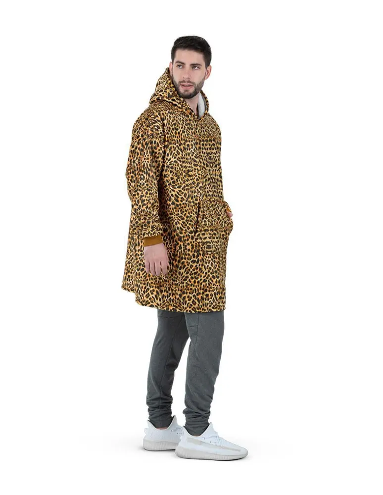 Sudadera Esquimal estampado animal print para hombre