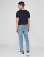 Jeans slim That's It lavado deslavado para hombre