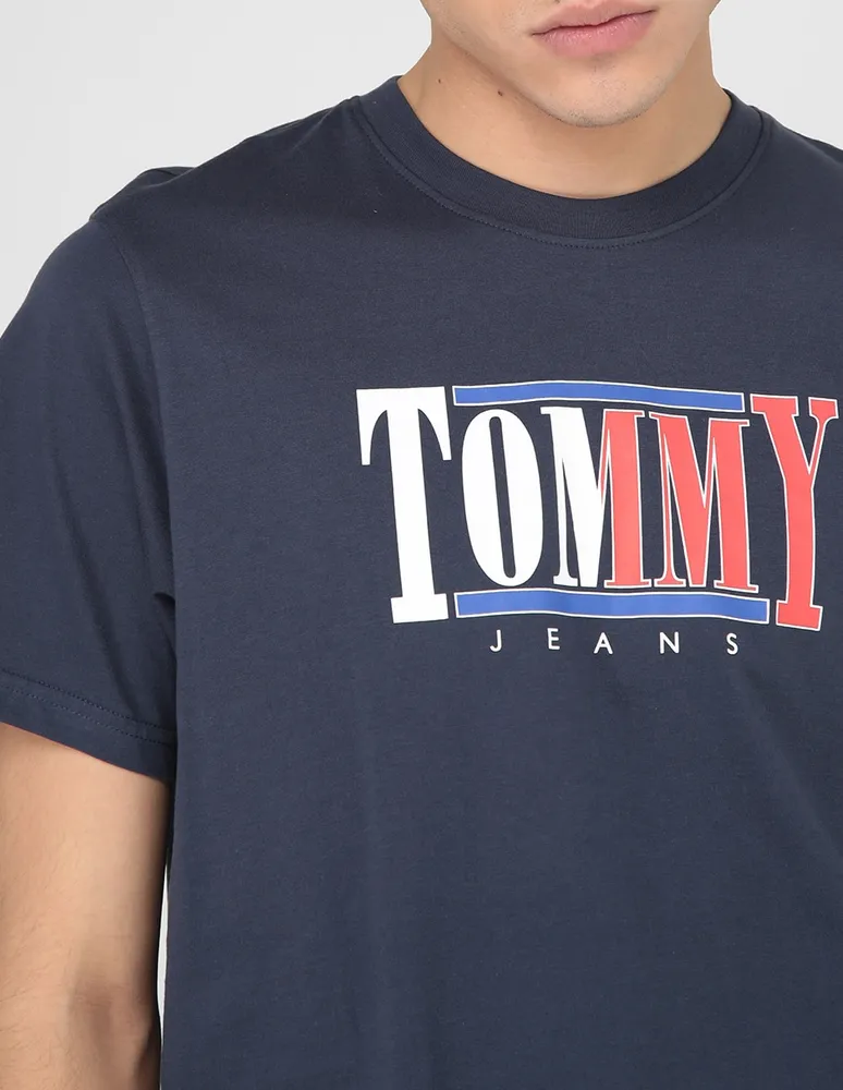 Playera Tommy Jeans cuello redondo para hombre