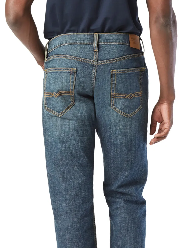 Jeans straight Denizen 285 lavado rinse para hombre