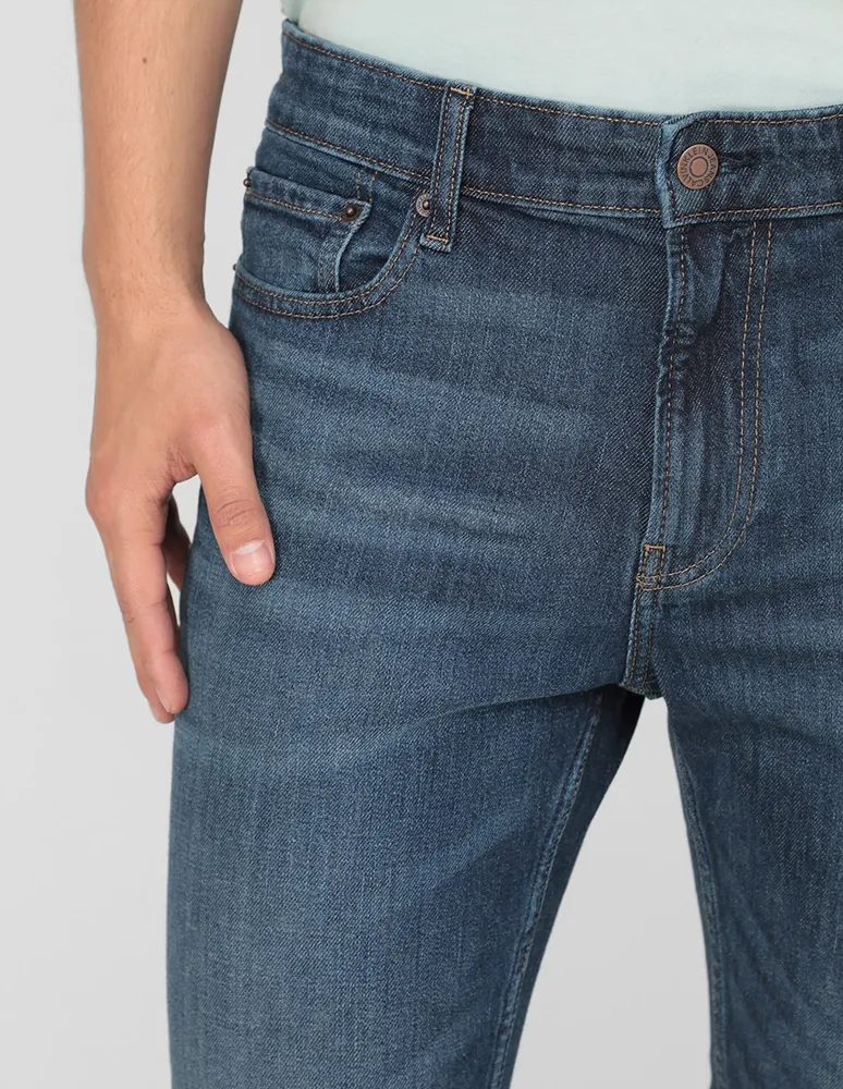 Jeans skinny Calvin Klein lavado deslavado para hombre