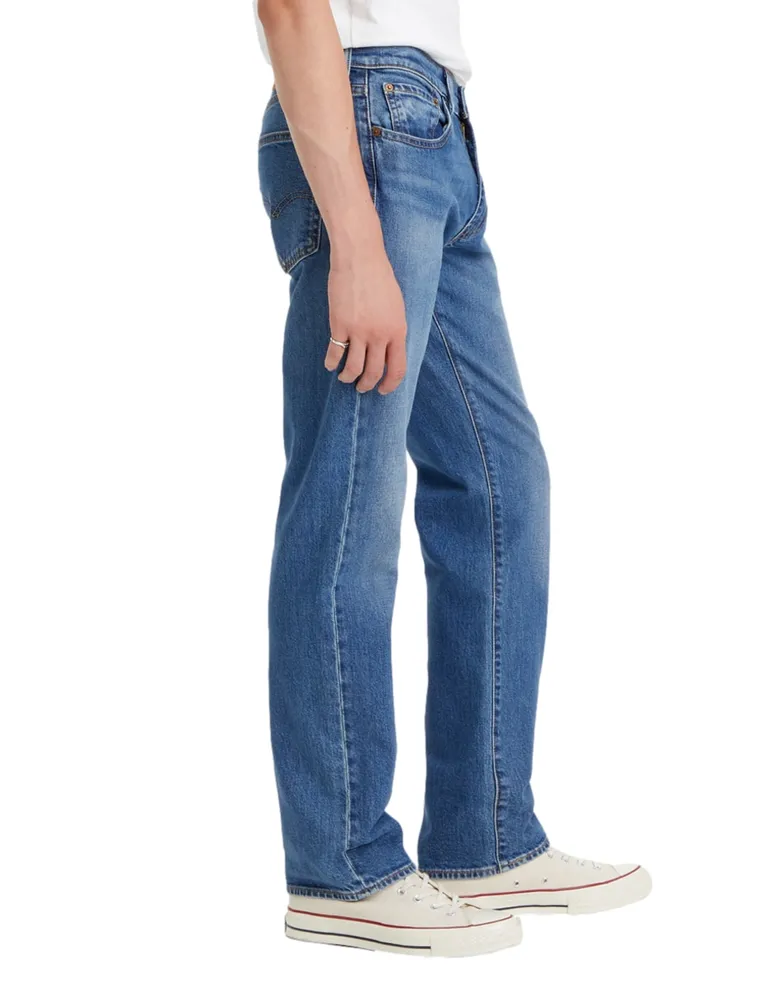 Jeans straight Levi's 514 lavado claro para hombre