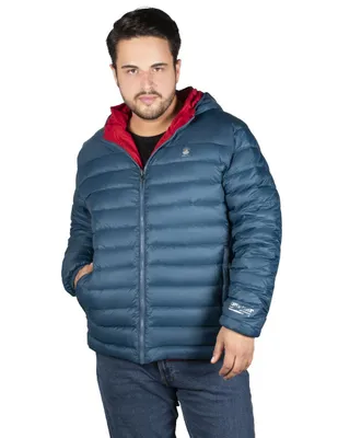 Chamarra capitonada Greenlander reversible para hombre