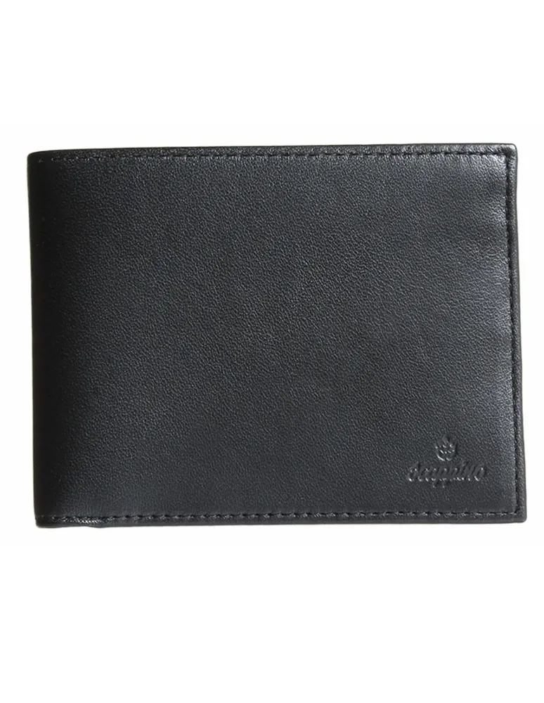 Cartera Scappino de piel negra