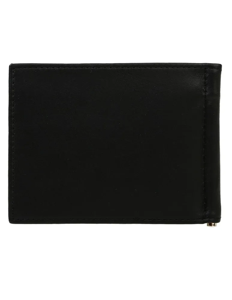 Cartera Scappino de piel negra