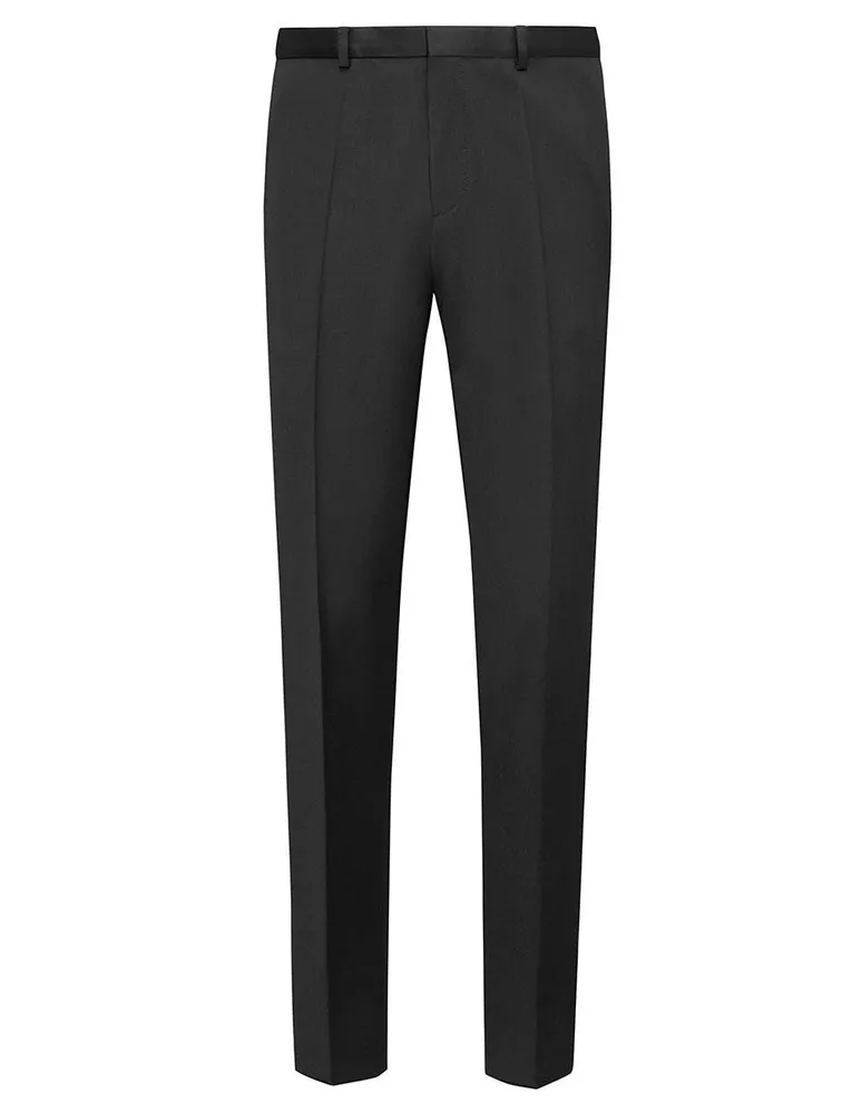 Pantalón slim HUGO de lana para hombre