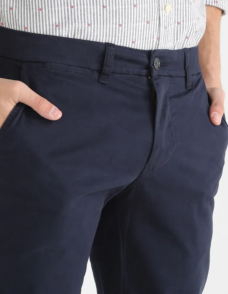 Pantalón slim Tommy Hilfiger de algodón para hombre