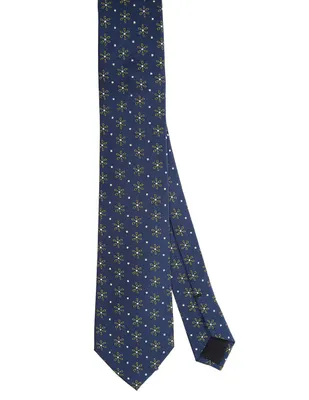 Corbata Scappino regular de seda floral para hombre