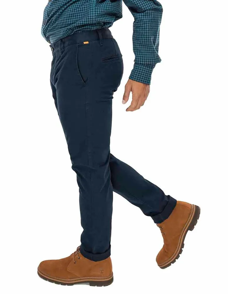 Pantalón regular Timberland de algodón para hombre