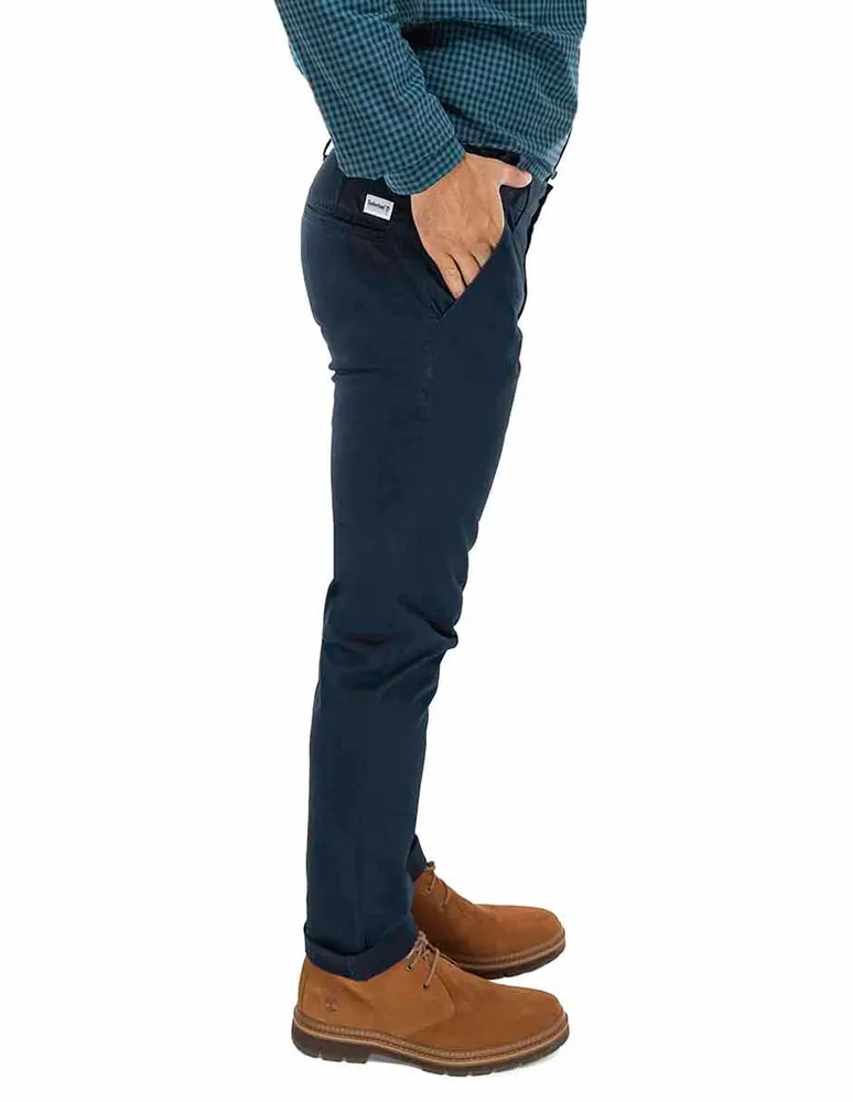 Pantalón regular Timberland de algodón para hombre