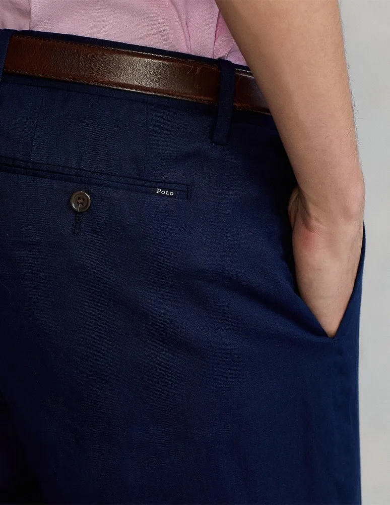 Pantalón straight Polo Ralph Lauren de lino para hombre