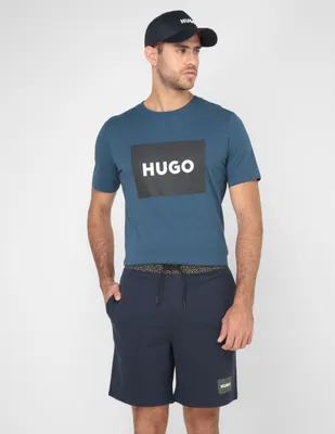 Short HUGO de algodón para hombre