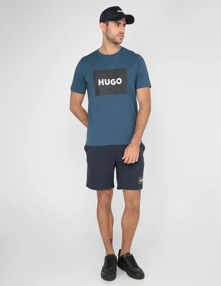 Short HUGO de algodón para hombre