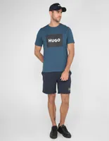 Short HUGO de algodón para hombre