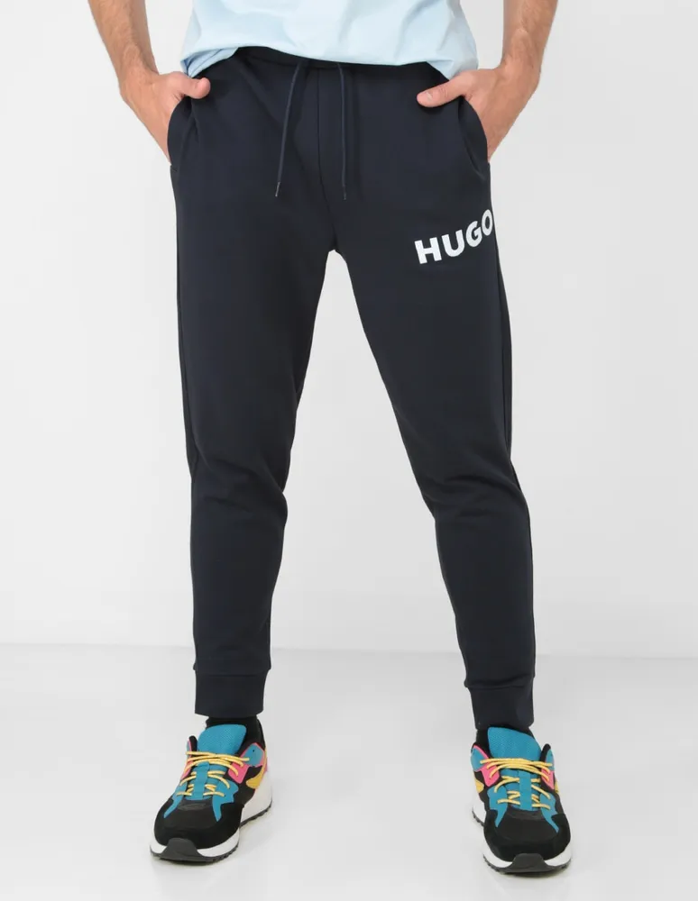 Pants HUGO slim con bolsillos para hombre