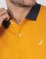 Playera tipo polo Nautica estampado bloques de color para hombre