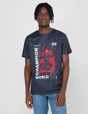 Playera Red Bull Racing cuello redondo para hombre