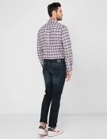 Jeans slim Nautica lavado obscuro para hombre