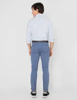 Pantalón straight Scappino de algodón para hombre