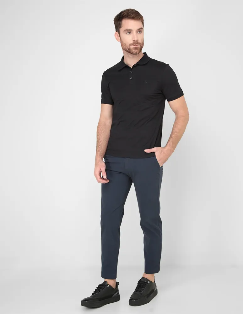 Pantalón slim Calvin Klein de algodón para hombre