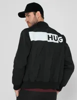 Chamarra HUGO impermeable con bolsillos para hombre