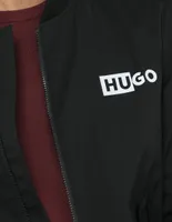 Chamarra HUGO impermeable con bolsillos para hombre