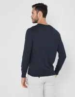 Suéter Nautica cuello V para hombre