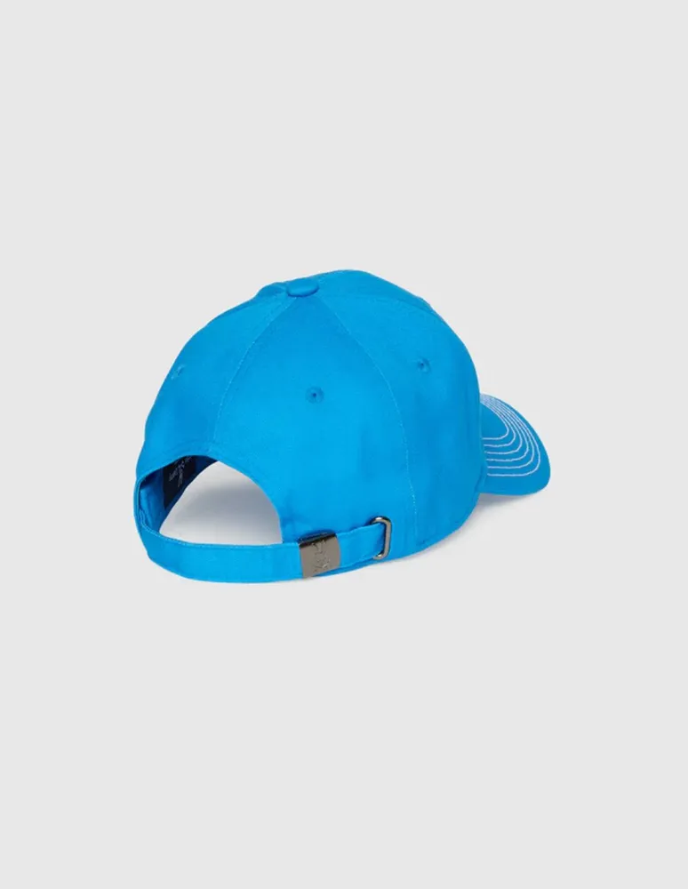 Gorra visera curva hebilla Psycho Bunny para hombre