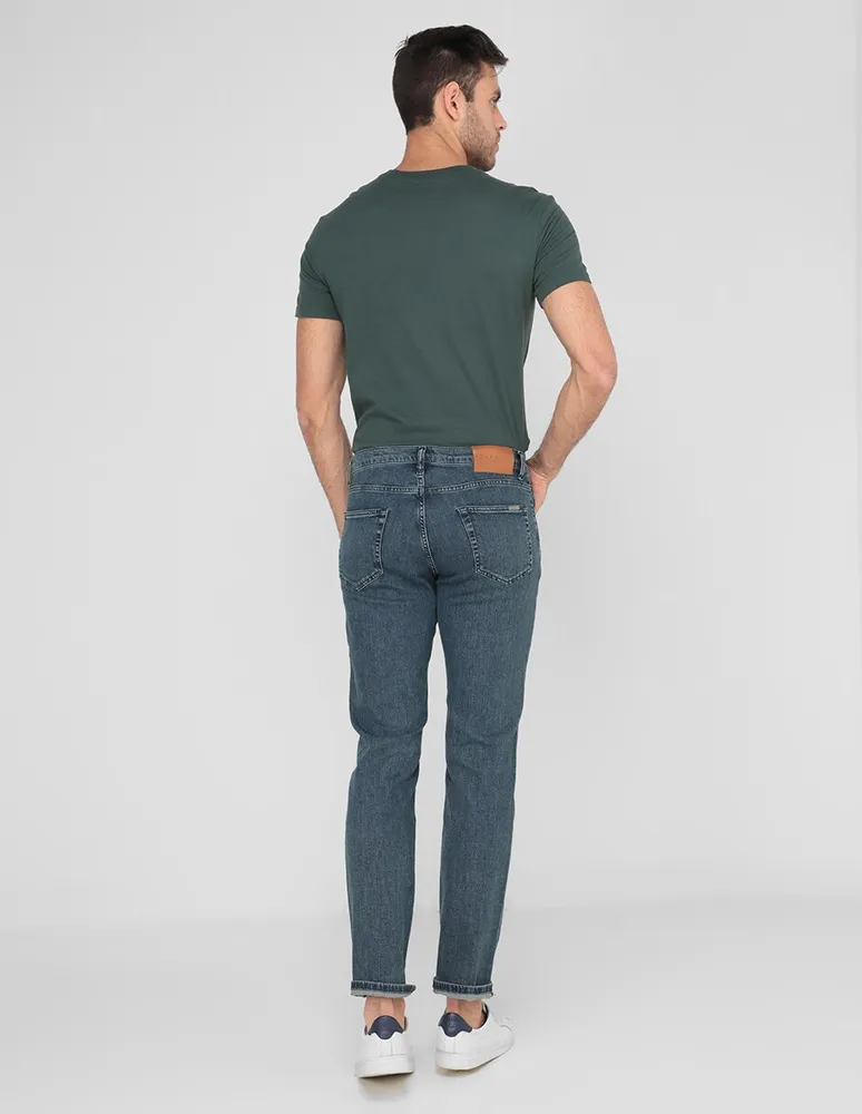 Jeans straight Scappino para hombre