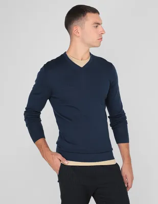 Suéter Calvin Klein cuello V para hombre