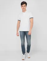 Jeans slim Tommy Hilfiger lavado stone wash para hombre