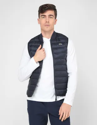 Chaleco Lacoste con bolsillos para hombre