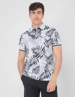 Playera tipo polo Givenchy estampado floral para hombre