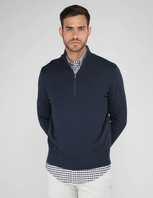 Suéter Brooks Brothers cuello con cierre para hombre