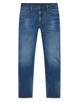 Jeans skinny Tommy Hilfiger lavado obscuro para hombre