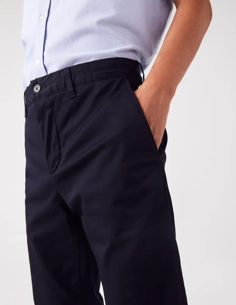 Pantalón slim Lacoste de algodón para hombre