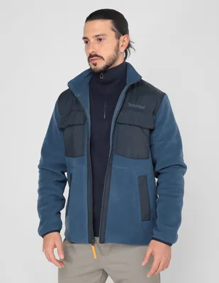 Chamarra Timberland impermeable con bolsillos para hombre