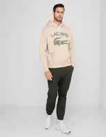 Sudadera Lacoste estampado logo para hombre