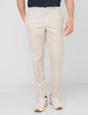 Pantalón straight Brooks Brothers de algodón para hombre