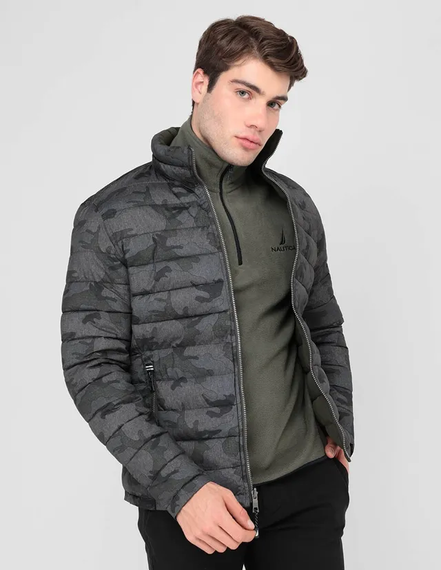 Chamarra Original Penguin impermeable capitonado para hombre